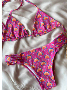 Biquini top cortininha + cueca borboleta Sunset 2