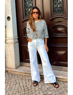 Calça de ganga branca 2