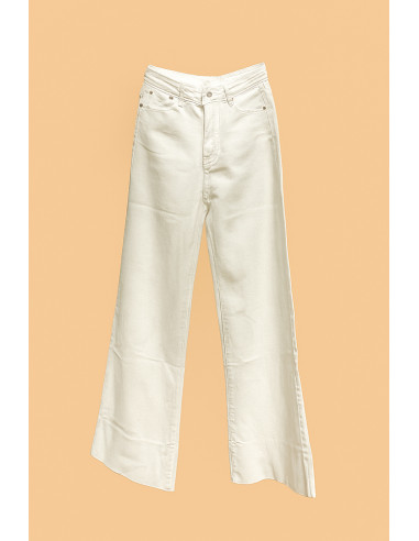 Calça de ganga branca