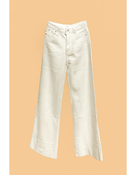 Calça de ganga branca