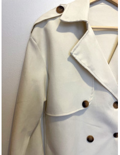 Jaqueta Cropped Feminina Off White 2